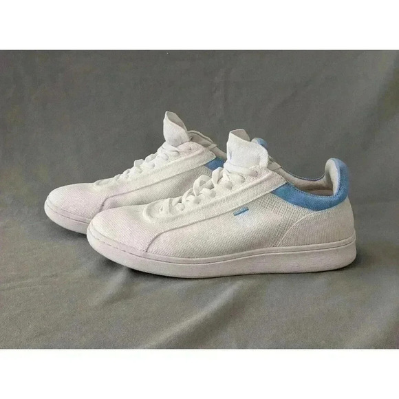 Vivaia V Prime Unisex Casual White Blue Sneakers Sz EU 40 US 9 Sustainable - Picture 1 of 16